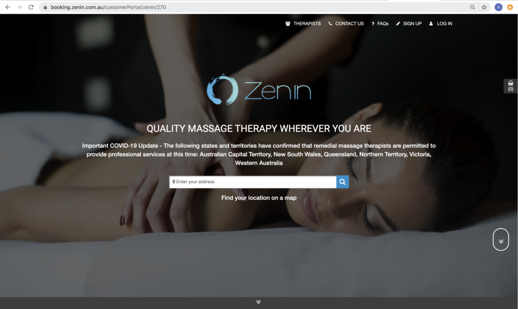 Customer Portal Example Zenin