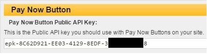 eWay Public API key