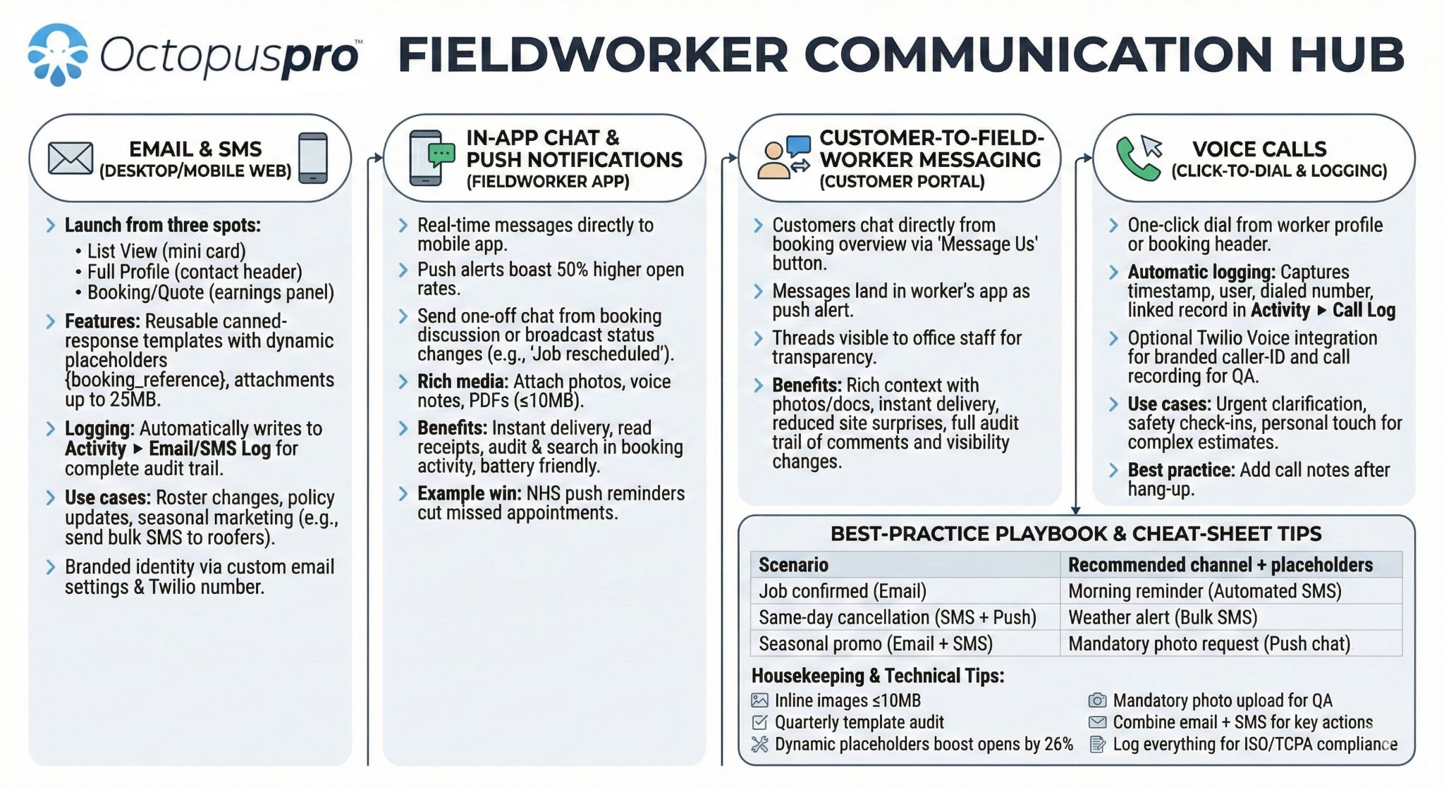 Fieldworker Communication Hub