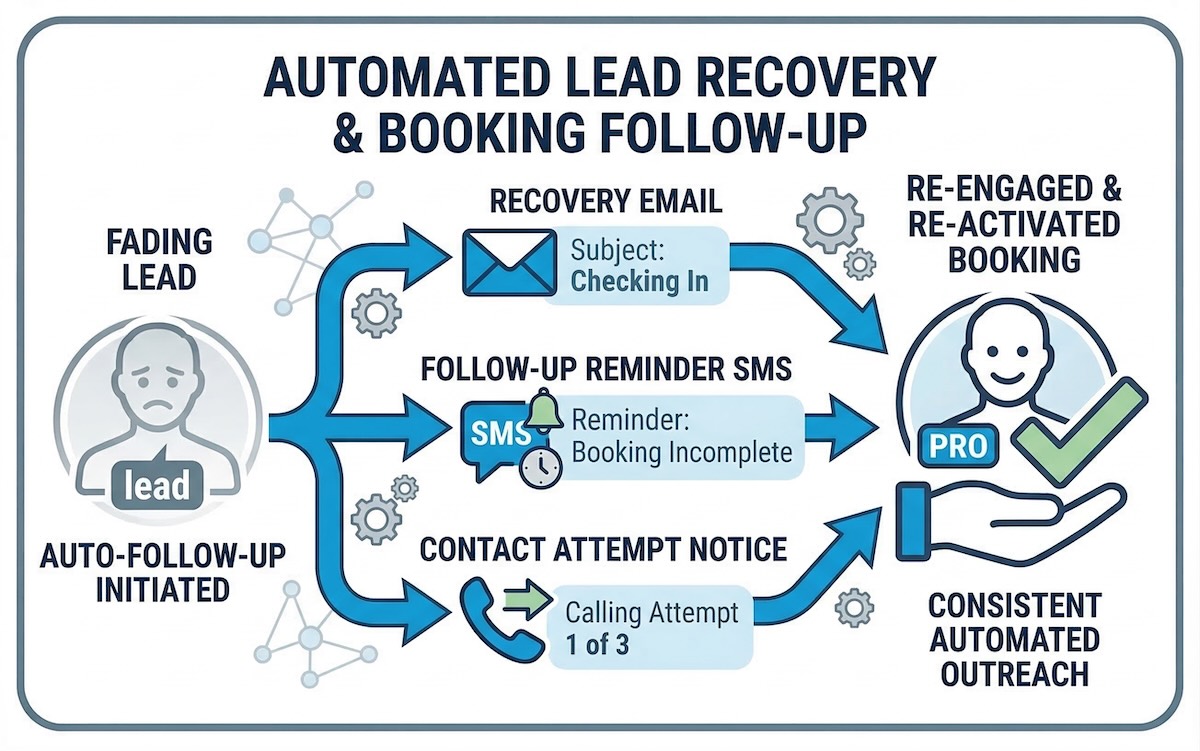 Automated Lead Recovery and Booking Follow-Up